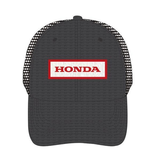 [714167] GORRA HONDA DE MALLA NEGRA