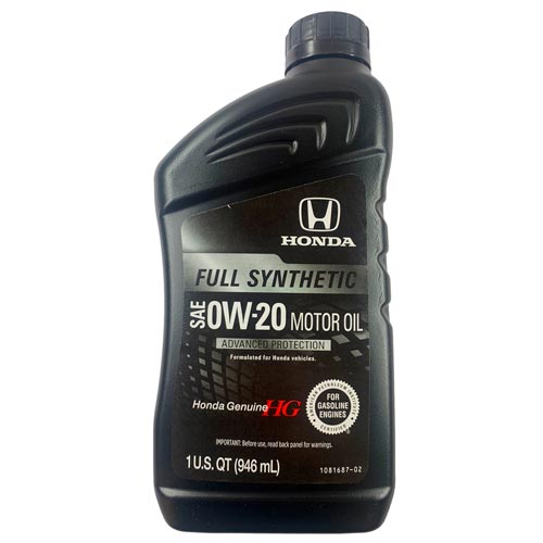 Aceite de Motor 0W20 Full Sintético