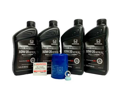 Kit de Servicio de Motor 0W20 Full Sintético 4L