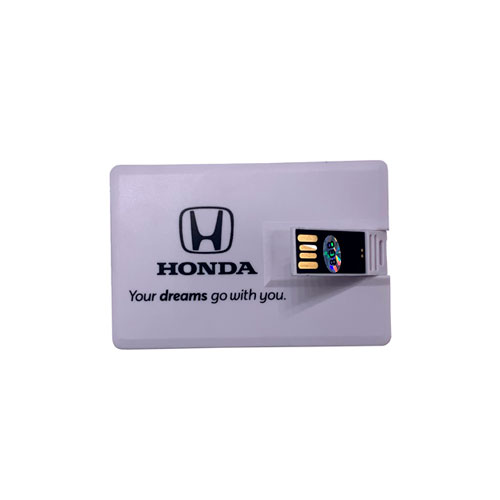 Usb con Logo Honda Negro 