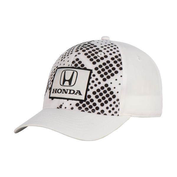 GORRA BLANCA LETRAS NEGRAS HONDA