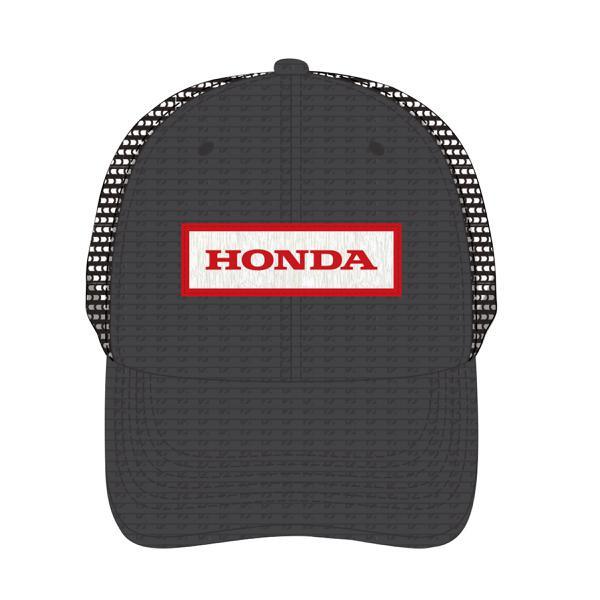 GORRA HONDA DE MALLA NEGRA