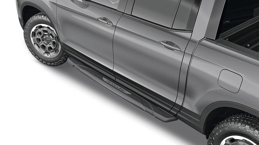 Estribos planos negros (Ridgeline 2024-2026)