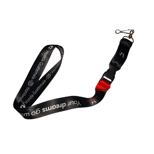 [LANYARD-02] LANYARD NEGRO YOUR DREAMS GO WITH YOU