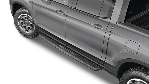 [08L33-T6Z-100C] Estribos planos negros (Ridgeline 2024-2026)